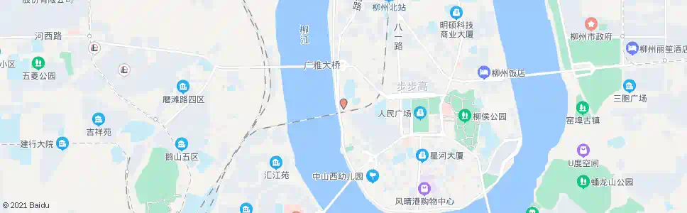 柳州雅儒路口_公交站地图_柳州公交_妙搜公交查询2025
