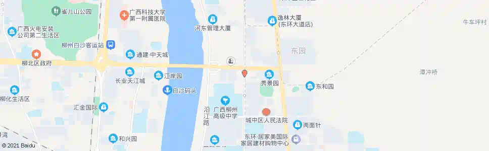 柳州桂中大道北_公交站地图_柳州公交_妙搜公交查询2025