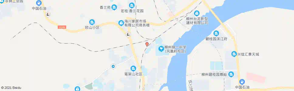 柳州鹧鸪江道口_公交站地图_柳州公交_妙搜公交查询2025