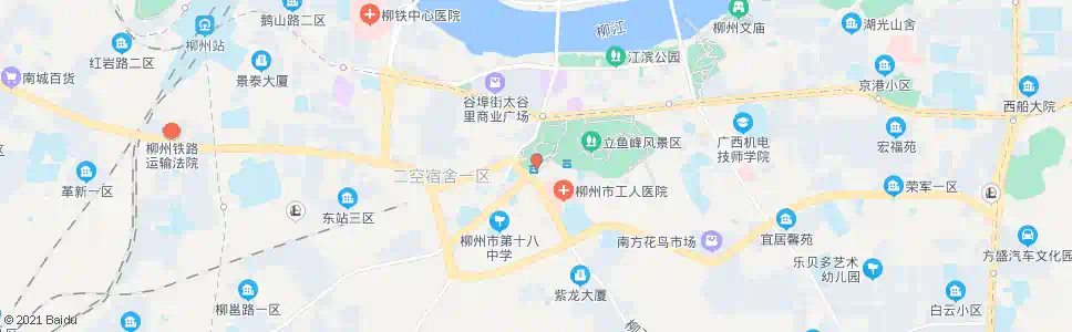 柳州乐群路西_公交站地图_柳州公交_妙搜公交查询2025