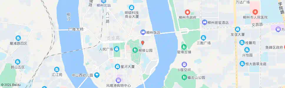 柳州弯塘路北_公交站地图_柳州公交_妙搜公交查询2025