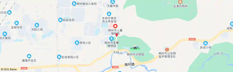 柳州航五路口_公交站地图_柳州公交_妙搜公交查询2025