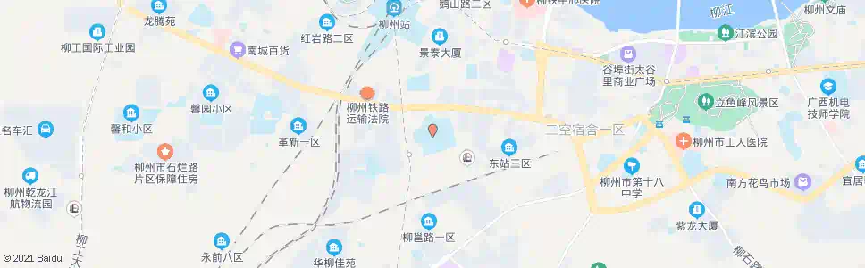 柳州柳州铁一中_公交站地图_柳州公交_妙搜公交查询2025