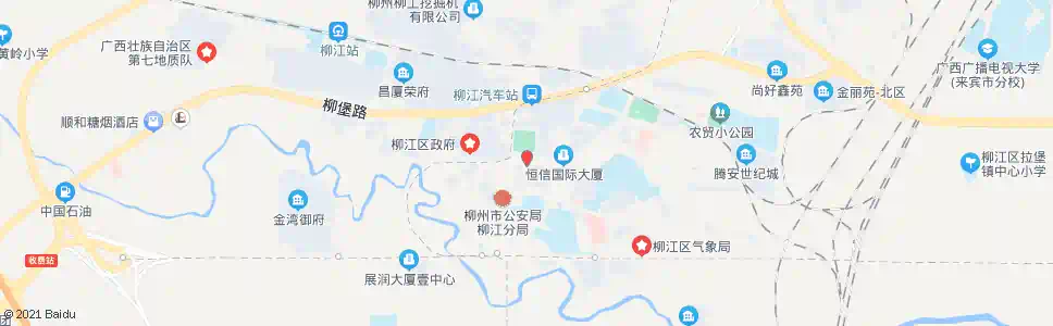 柳州柳北路东_公交站地图_柳州公交_妙搜公交查询2025