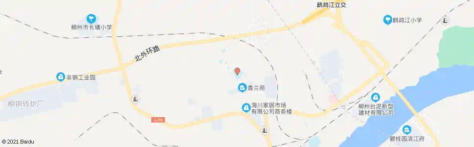 柳州香兰小学_公交站地图_柳州公交_妙搜公交查询2025