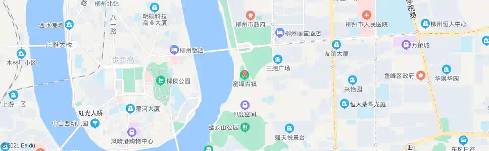 柳州窑埠_公交站地图_柳州公交_妙搜公交查询2025
