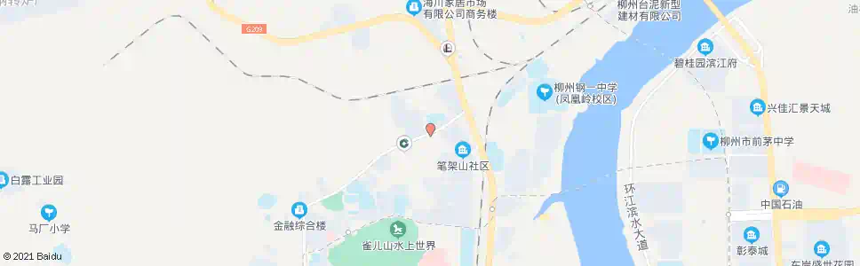 柳州怡园新苑_公交站地图_柳州公交_妙搜公交查询2025