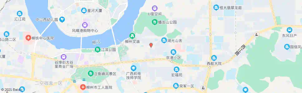 柳州天山路口_公交站地图_柳州公交_妙搜公交查询2025