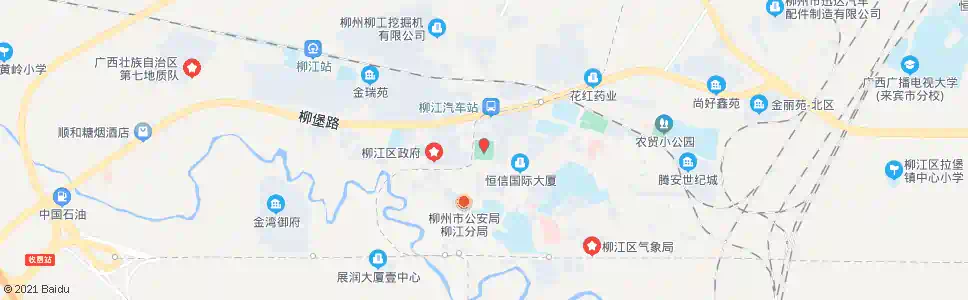 柳州文化宫广场_公交站地图_柳州公交_妙搜公交查询2025