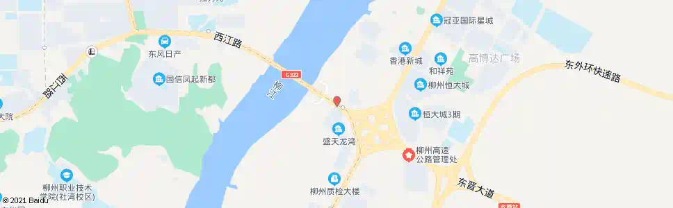 柳州静兰桥头_公交站地图_柳州公交_妙搜公交查询2025
