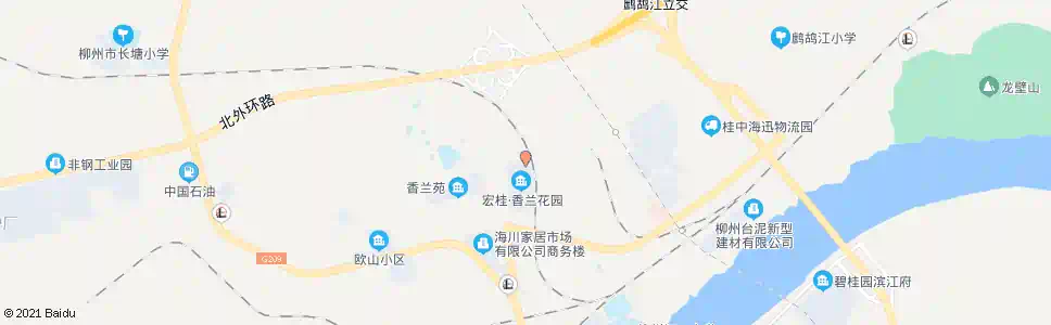 柳州香兰村_公交站地图_柳州公交_妙搜公交查询2025