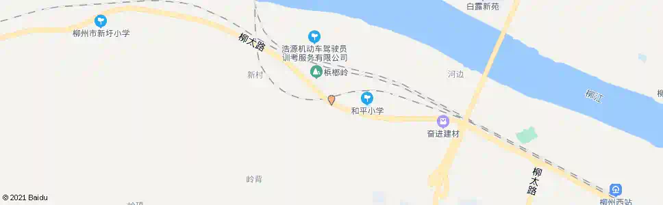 柳州和平新村_公交站地图_柳州公交_妙搜公交查询2025