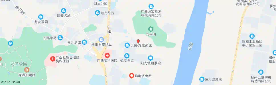 柳州日星纺织厂_公交站地图_柳州公交_妙搜公交查询2025