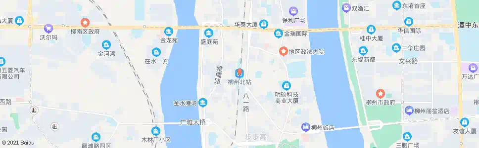 柳州北岸_公交站地图_柳州公交_妙搜公交查询2025