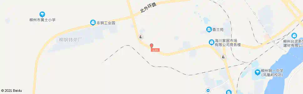 柳州柳钢北门_公交站地图_柳州公交_妙搜公交查询2025