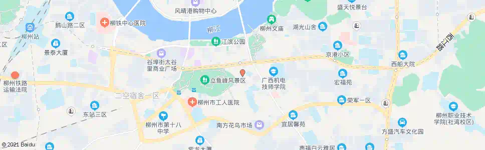 柳州岩村路口_公交站地图_柳州公交_妙搜公交查询2025