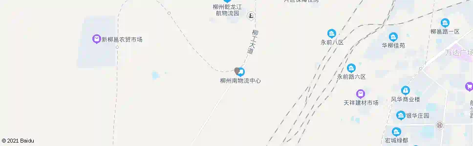 柳州西兰村_公交站地图_柳州公交_妙搜公交查询2025