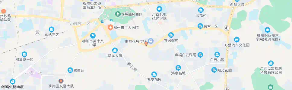 柳州桐油山隧道西_公交站地图_柳州公交_妙搜公交查询2025