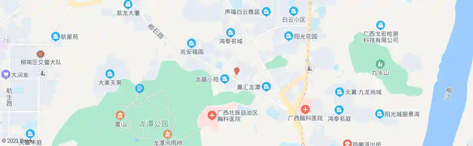 柳州工人医院南院_公交站地图_柳州公交_妙搜公交查询2025