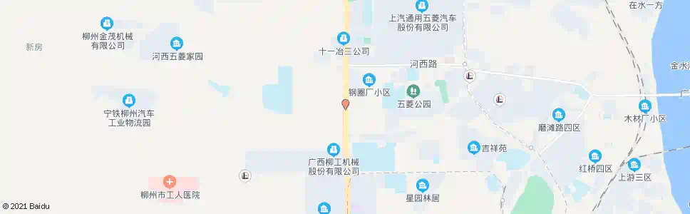 柳州钢圈厂_公交站地图_柳州公交_妙搜公交查询2025
