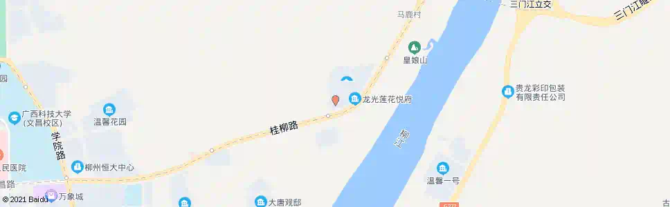 柳州兰家村_公交站地图_柳州公交_妙搜公交查询2025