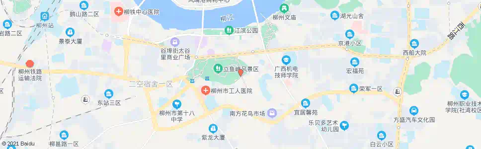 柳州青少年宫_公交站地图_柳州公交_妙搜公交查询2025