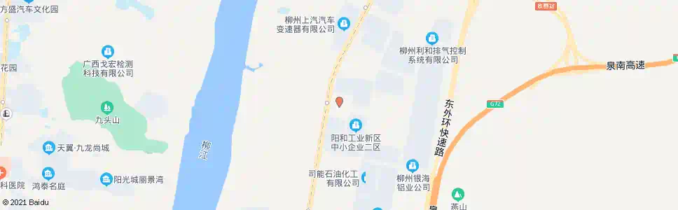 柳州阳和中路_公交站地图_柳州公交_妙搜公交查询2025