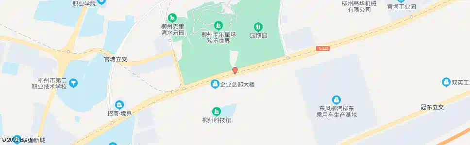 柳州园博园南门_公交站地图_柳州公交_妙搜公交查询2025