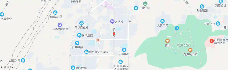 柳州银山小区_公交站地图_柳州公交_妙搜公交查询2025