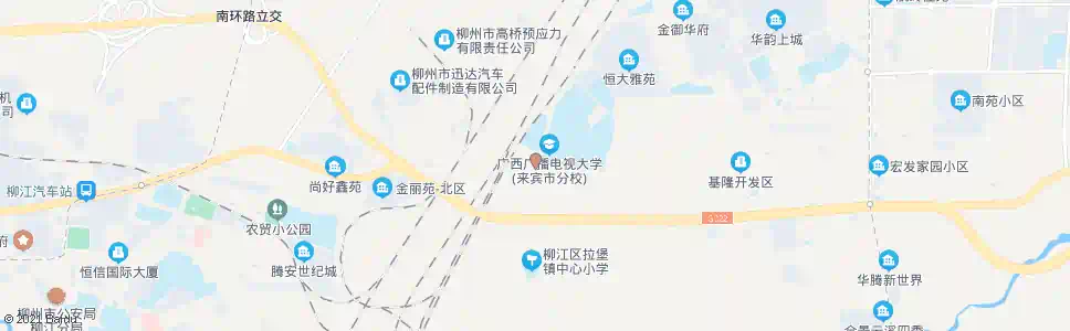 柳州柳汽二基地_公交站地图_柳州公交_妙搜公交查询2025