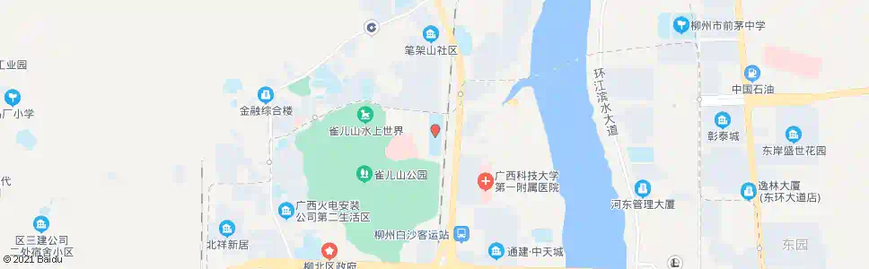 柳州三十九中学(柳钢医院住院部)_公交站地图_柳州公交_妙搜公交查询2025