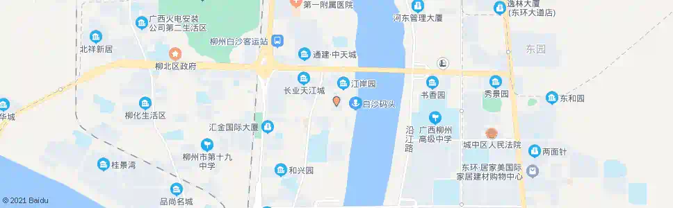 柳州金水岸小区_公交站地图_柳州公交_妙搜公交查询2025