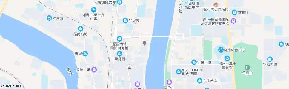 柳州江东水岸_公交站地图_柳州公交_妙搜公交查询2025
