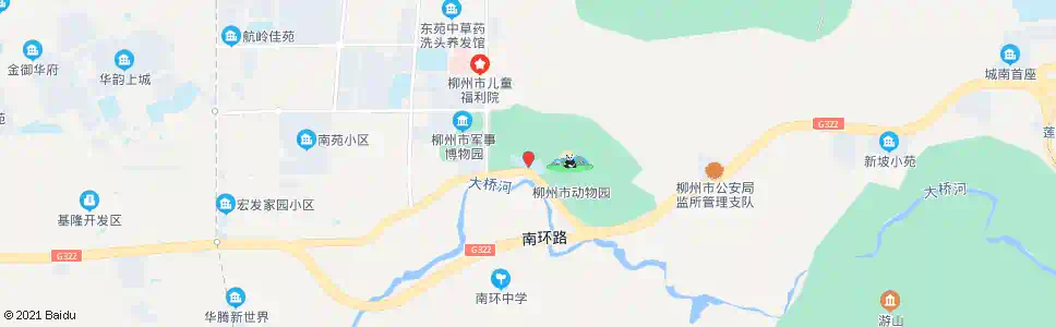 柳州南环小学_公交站地图_柳州公交_妙搜公交查询2025