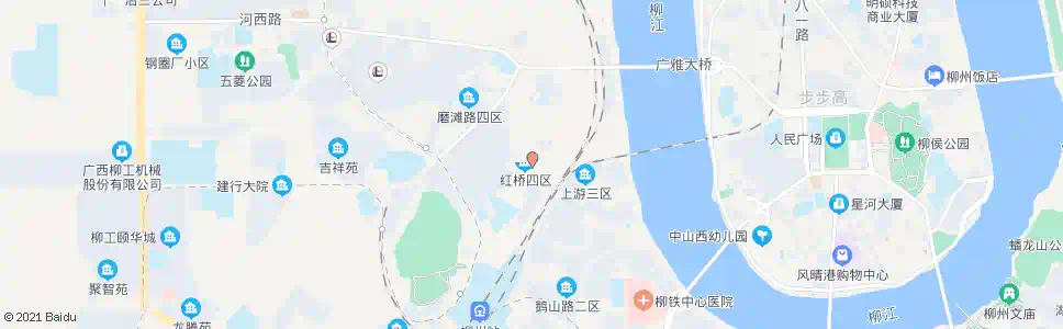 柳州红桥四区_公交站地图_柳州公交_妙搜公交查询2025
