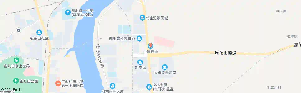 柳州东环大道中_公交站地图_柳州公交_妙搜公交查询2025