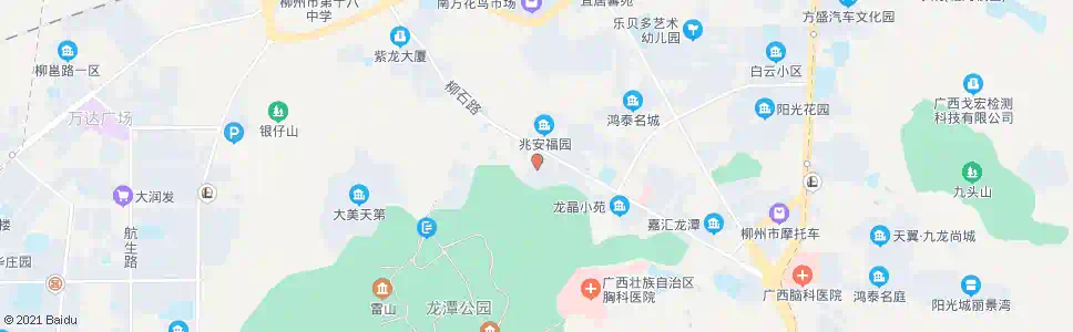 柳州徽州小院_公交站地图_柳州公交_妙搜公交查询2025