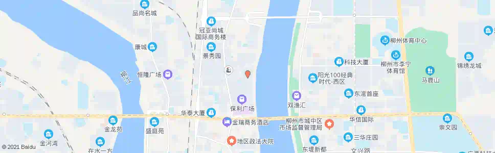 柳州保利大江郡东_公交站地图_柳州公交_妙搜公交查询2025