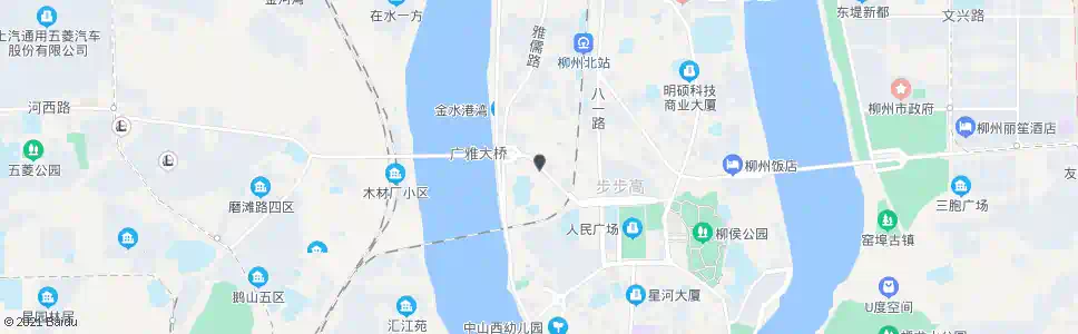 柳州广雅路中_公交站地图_柳州公交_妙搜公交查询2025