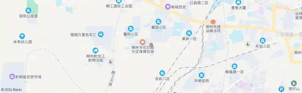 柳州石烂路中_公交站地图_柳州公交_妙搜公交查询2025