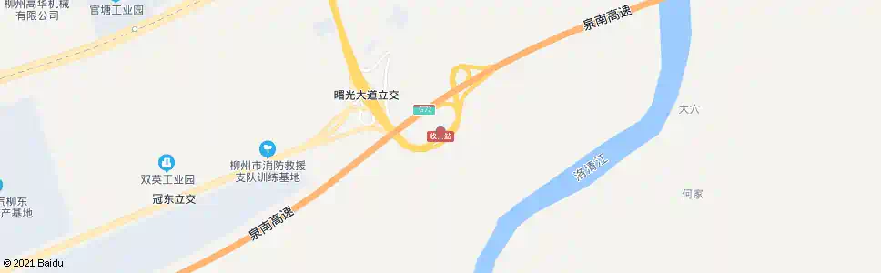 柳州官塘收费站_公交站地图_柳州公交_妙搜公交查询2025