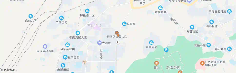柳州万利花园_公交站地图_柳州公交_妙搜公交查询2025