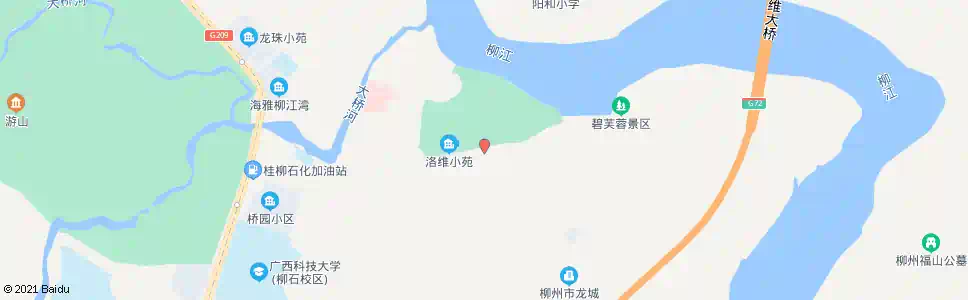 柳州龙化路口_公交站地图_柳州公交_妙搜公交查询2025