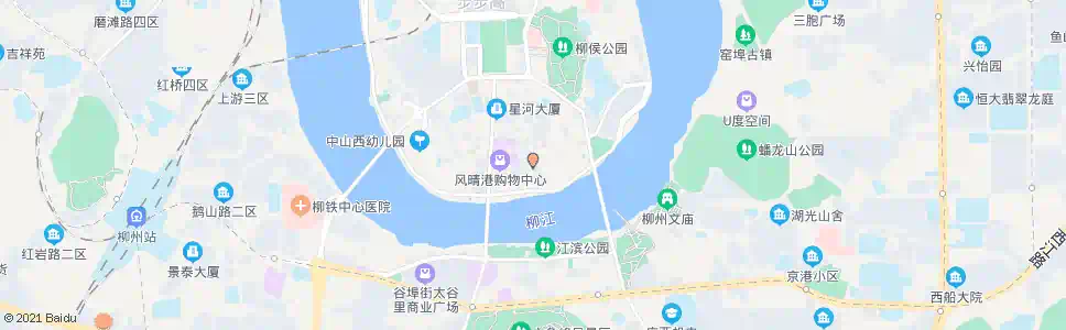 柳州立新路_公交站地图_柳州公交_妙搜公交查询2025