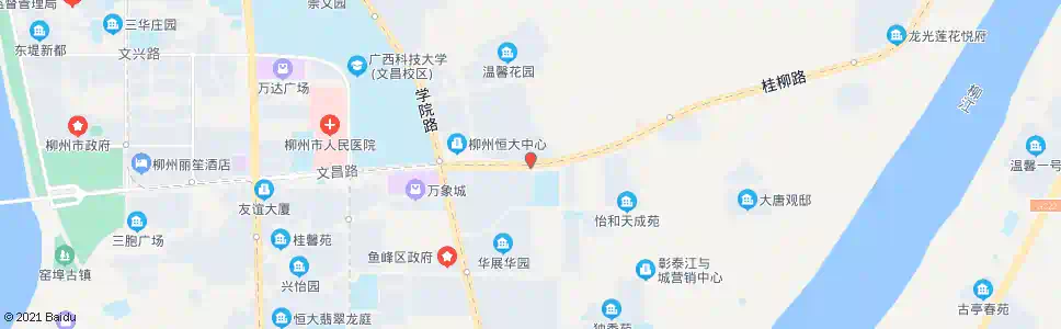 柳州大城小院_公交站地图_柳州公交_妙搜公交查询2025