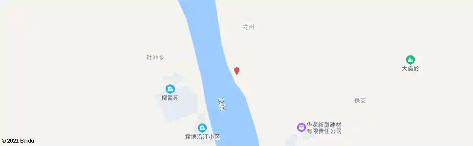 柳州露塘渡口_公交站地图_柳州公交_妙搜公交查询2025