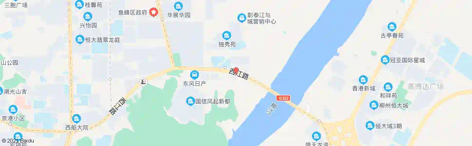 柳州静兰桥西_公交站地图_柳州公交_妙搜公交查询2025