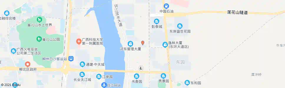 柳州河东新村六区_公交站地图_柳州公交_妙搜公交查询2025