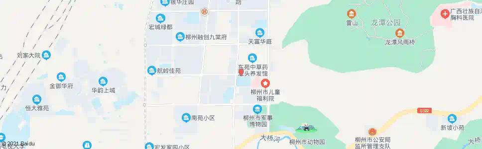 柳州航四航生路口(中医院国医堂)_公交站地图_柳州公交_妙搜公交查询2025