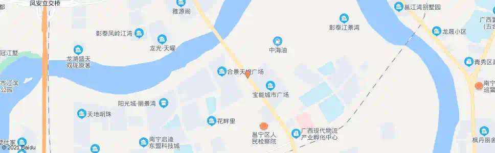 南宁龙岗那造路口_公交站地图_南宁公交_妙搜公交查询2025
